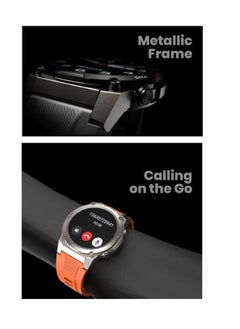 HiFuture FutureGo Mix2 AMOLED Display Wireless Calling Smartwatch, Black  - Image 5
