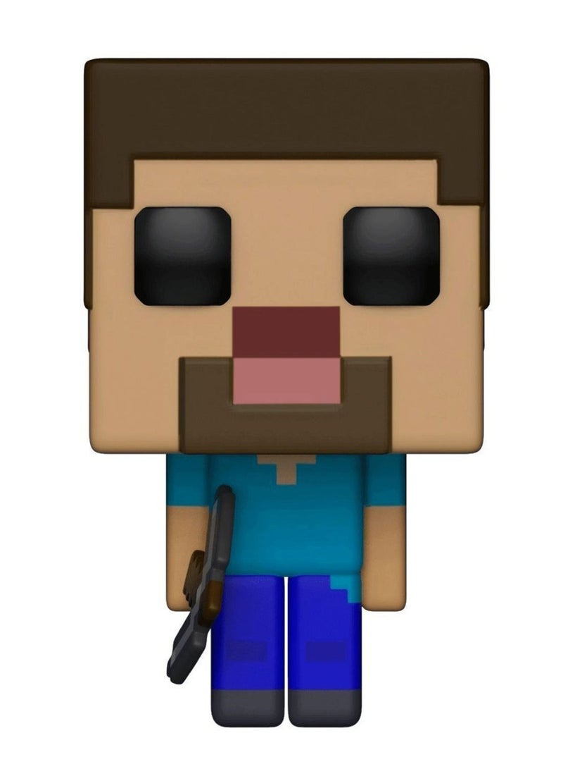 NIBEMINENT Minecraft Steve Action Figure - Image 1