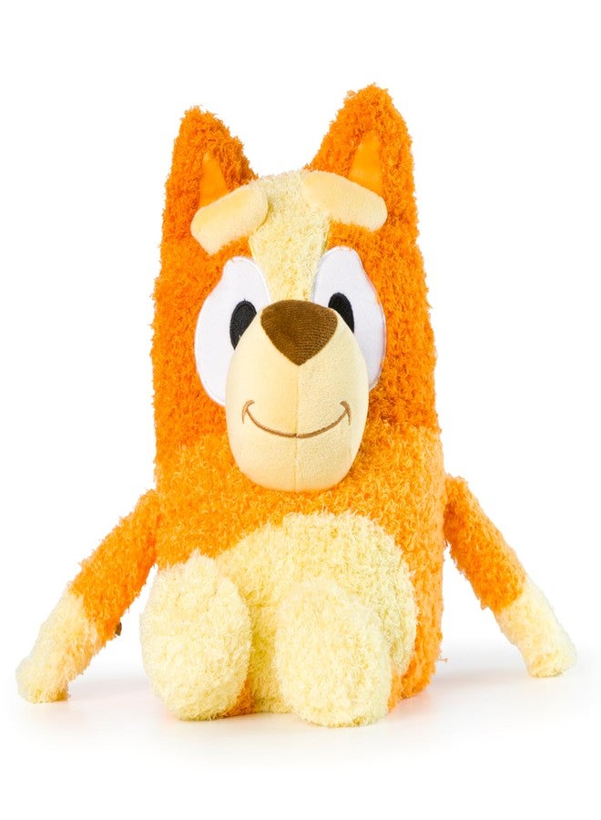 Jay Franco Weighted Bluey Plush Pillow Buddy - 2.5 lbs Soft Plushie Stuffed Pillow, 17 Inches, Orange - Bingo - Image 4