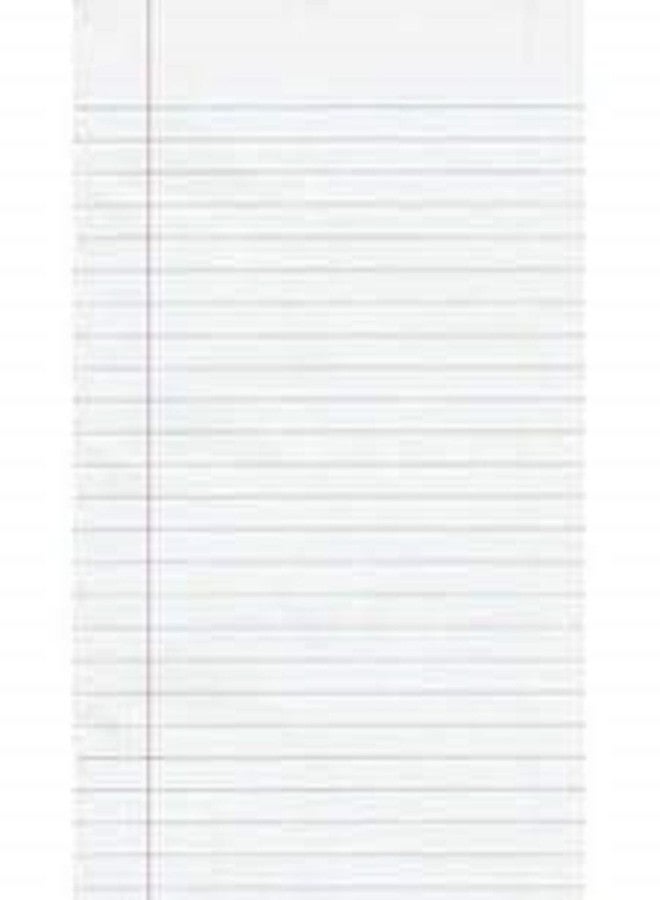 Peeplvalue A4 Size White One Side Ruled One Sided Line Sheet for School, Colleges, Project, Assignments, Practical Etc Multipurpose (Pack of 80 Sheets) - Image 1