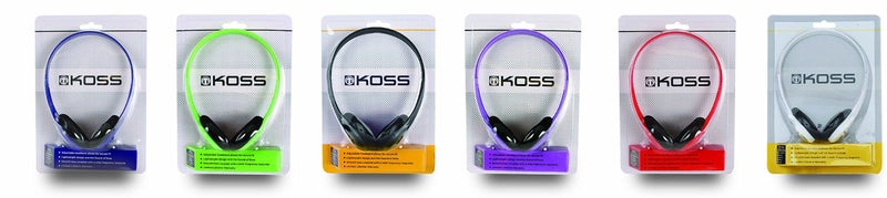 KOSS سماعة رأس محمولة Koss KPH7G فوق الأذن مع رأس قابل للتعديل - أخضر - Image 3
