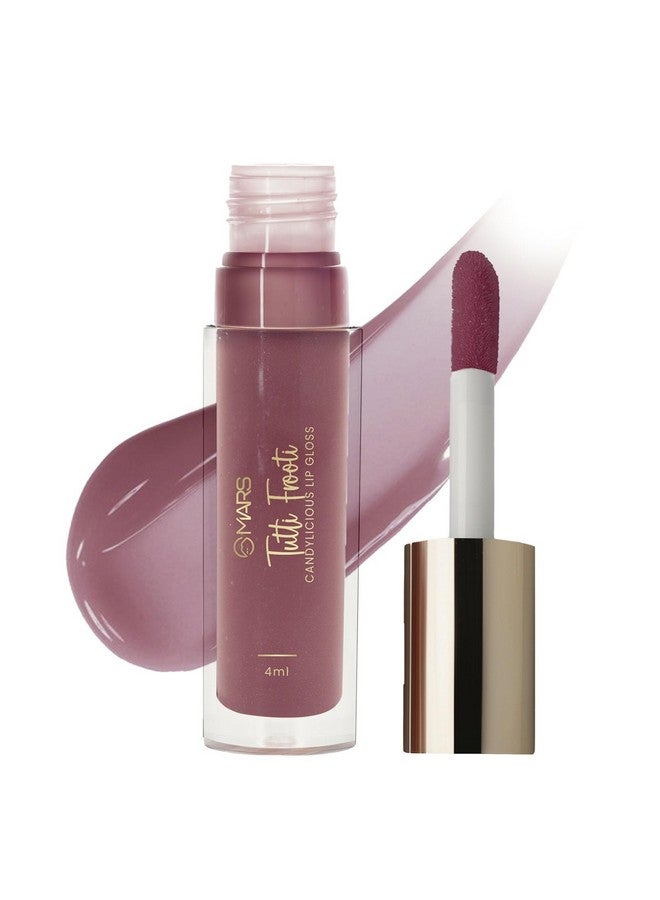 مارس ملمع الشفاه الملون MARS Candylicious للنساء | مرطب وذو لمعان عالي | خفيف الوزن | غير لزج | غني بفيتامين E وحمض الهيالورونيك وإستر الأفوكادو (4.0 مل) (02-TUTTI FROOTI) - Image 1