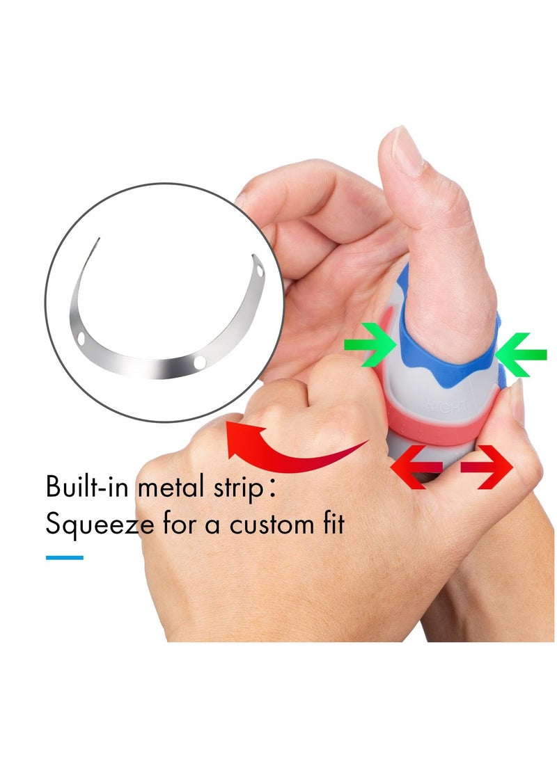 Excefore Thumb Support Brace, CMC Joint Stabilizer Orthosis, Spica Splint for Osteoarthritis, Instability, Tendonitis, Arthritis Pain Relief for Women Men, Comfortable, Adjustable (Left Hand-Medium) - Image 4