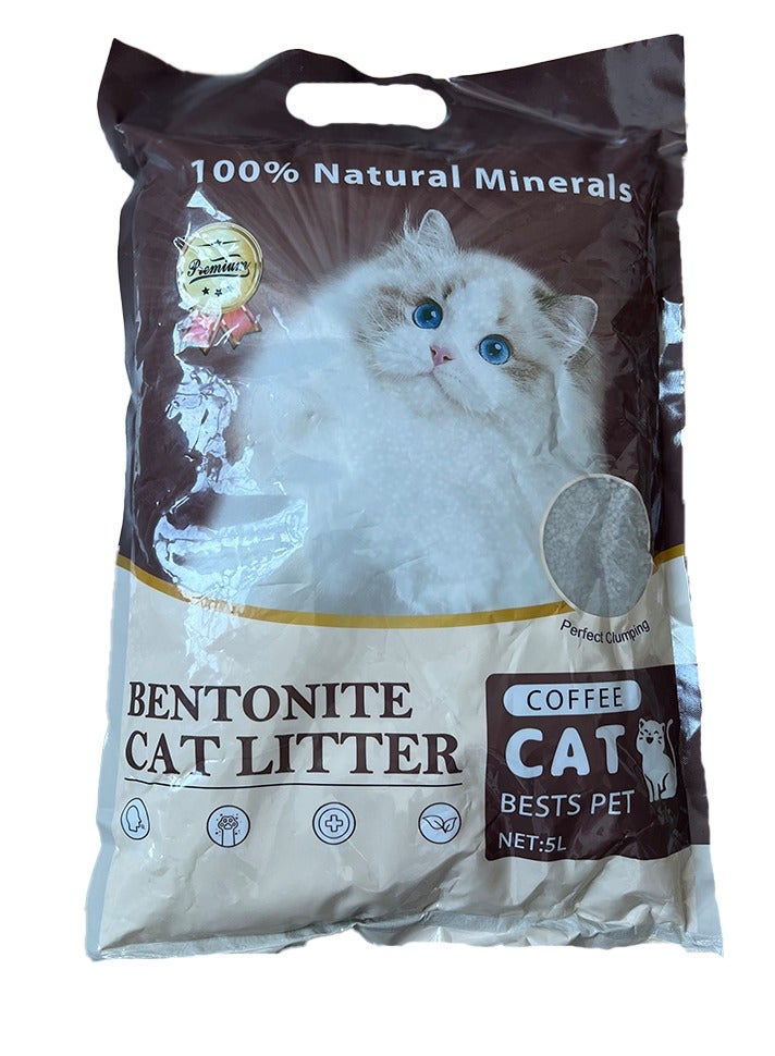 Generic Cat Litter 5L Pack of Two Different Scents – Coffee & Lemon, Freshness Combined  - Image 2