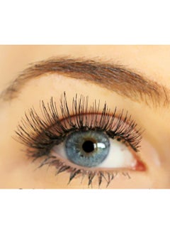 Red Cherry Eyelashes Human HAIR Black # 43  - Image 2