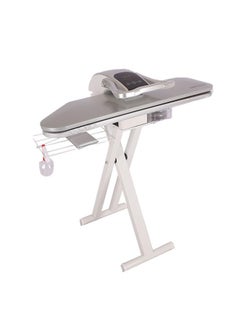 Iron Steam Press 32-inch 2200-Watts. Silver. Steam iron press, clothes steamer press, General Gold Home Steam Press