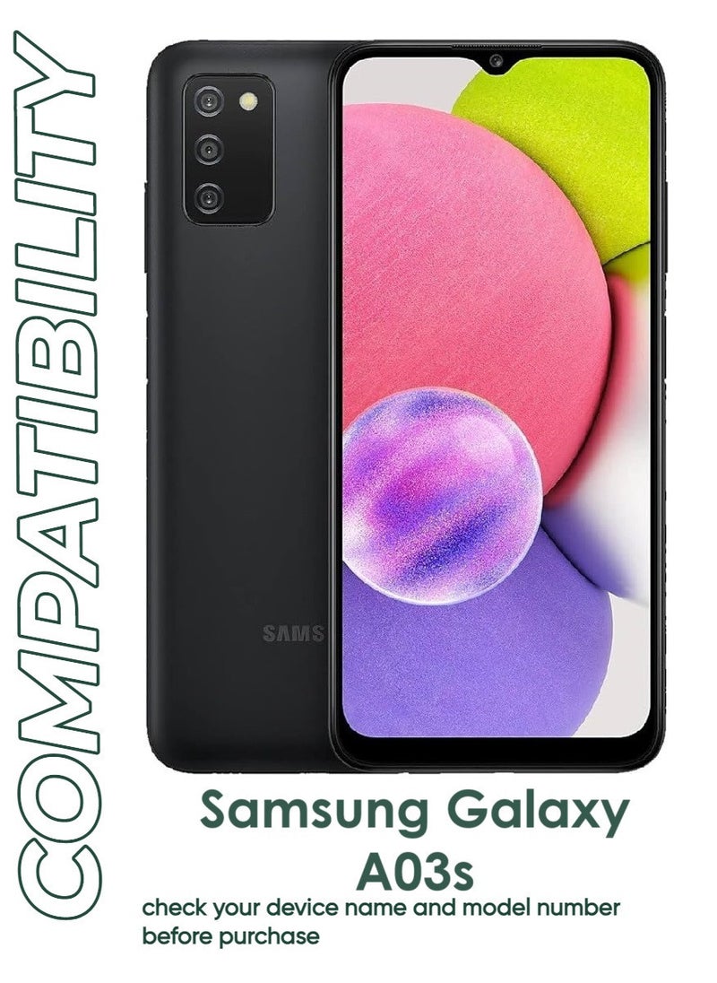 ACLIX 4 Pieces Antistatic ESD Dustproof Premium Quality High Definition Tempered Glass Screen Protector Designed For Samsung Galaxy A03s - Image 3