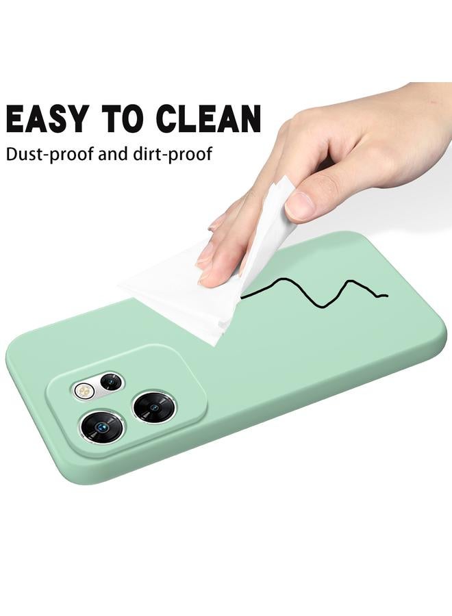 Zaboon Case For Infinix Zero 30 4G Solid Color Liquid Silicone Dropproof Full Coverage Phone Case - Image 5