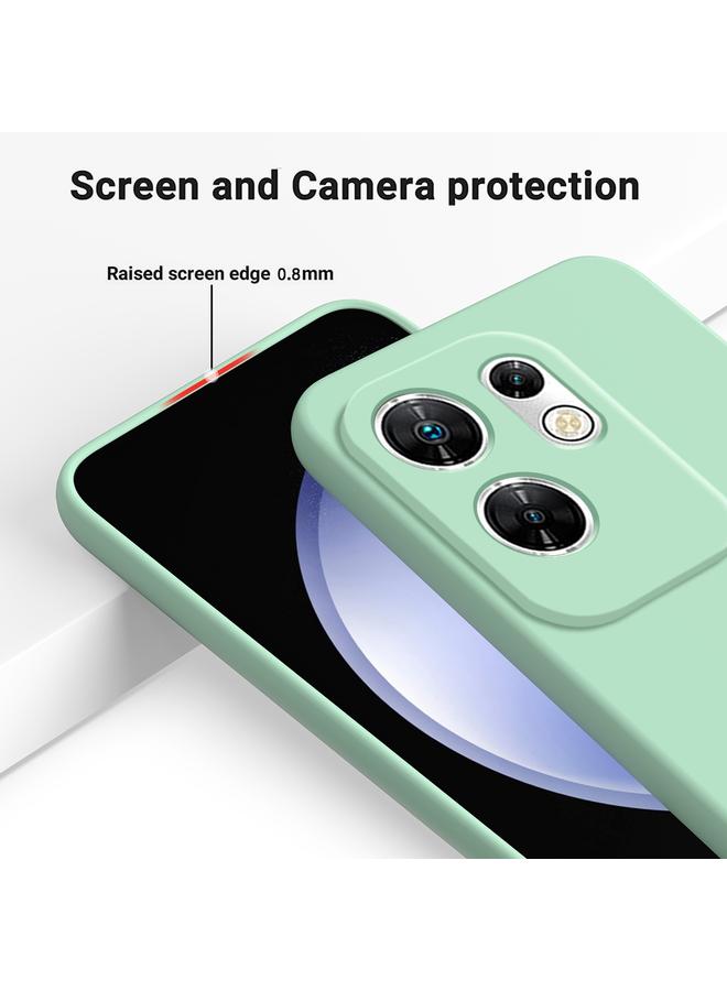Zaboon Case For Infinix Zero 30 4G Solid Color Liquid Silicone Dropproof Full Coverage Phone Case - Image 4