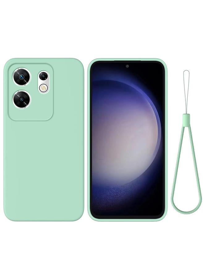 Zaboon Case For Infinix Zero 30 4G Solid Color Liquid Silicone Dropproof Full Coverage Phone Case - Image 1