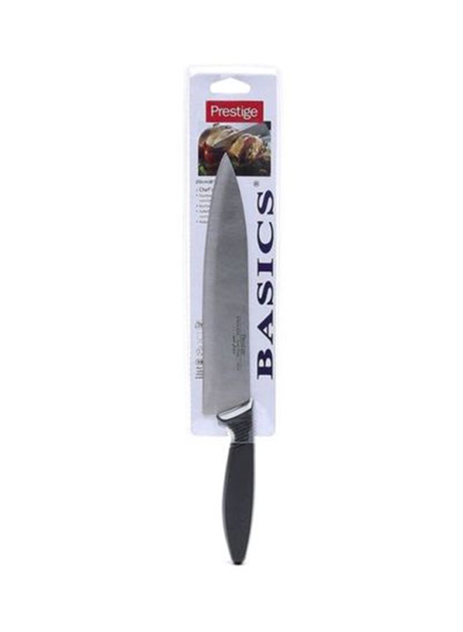 Prestige Chefs Knife Silver/Black - Image 4
