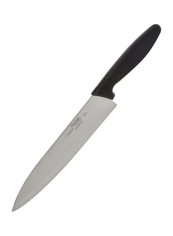 Prestige Chefs Knife Silver/Black - Image 1