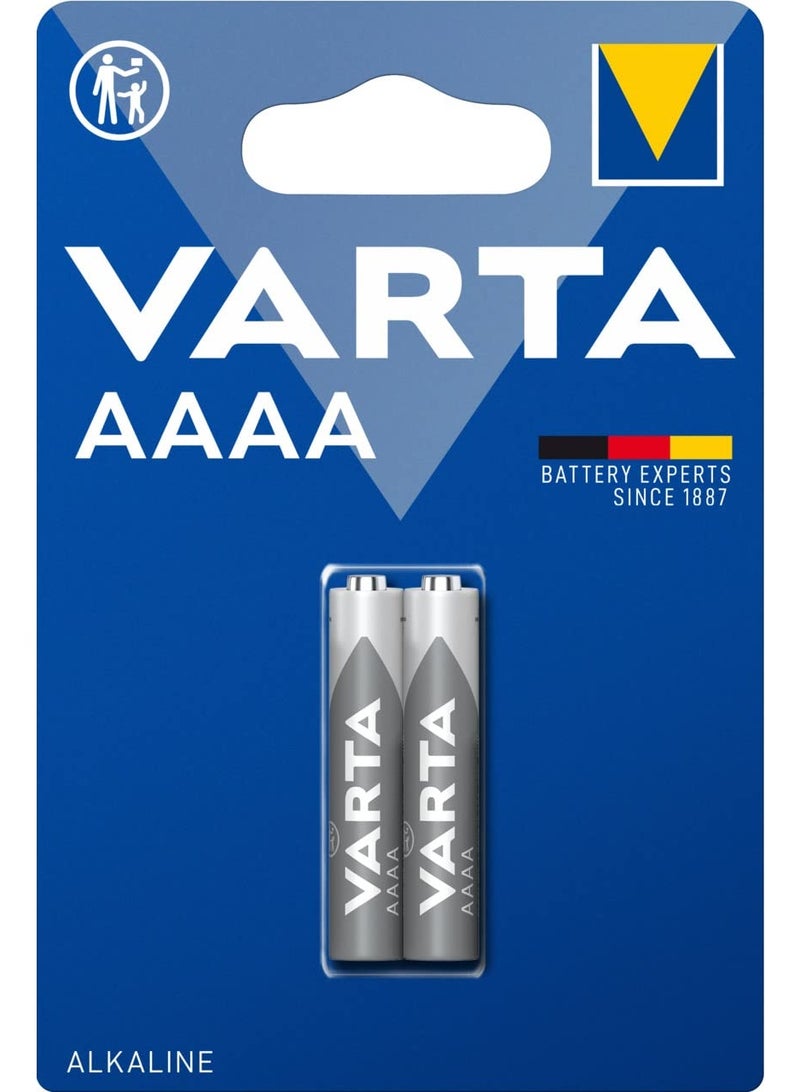 VARTA  Size AAAA - LR61 Alkaline Battery - set of 2 - Image 1
