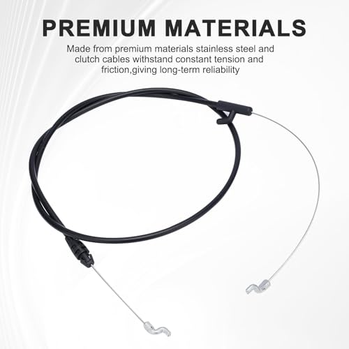Butom 946-04661A Control Cable for MTD 746-04661 946-04661 746-04661A Troy Bilt TB110 TB280ES TB230 TB320 Craftsman Yard Machines Lawn Mower Parts 51-inch Control Cable - Image 3