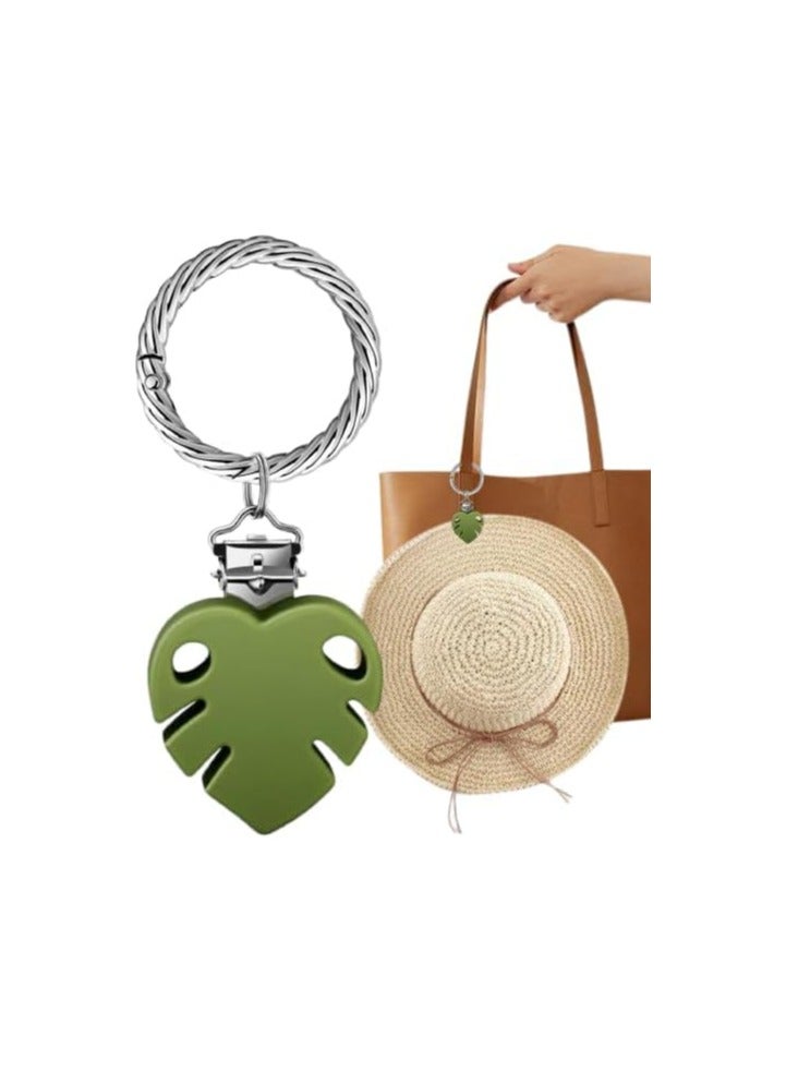 Oasisgalore Portable Hat Clip and Holder for Travel Essentials, Perfect for Bags and Outdoor Use  - Image 1