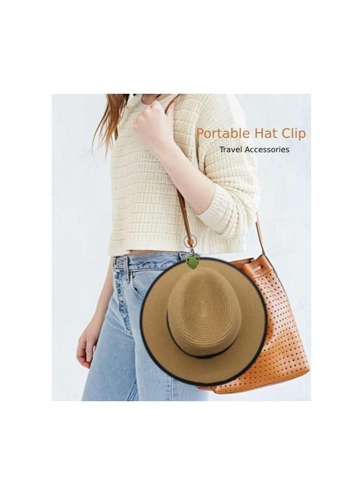 Oasisgalore Portable Hat Clip and Holder for Travel Essentials, Perfect for Bags and Outdoor Use  - Image 2