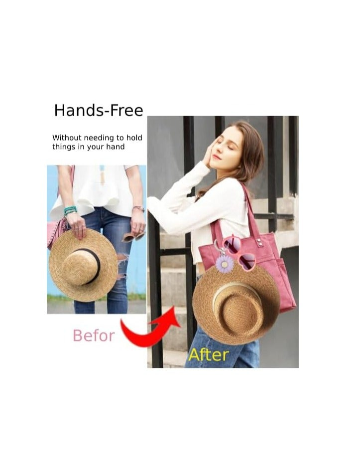 Oasisgalore Portable Hat Clip and Holder for Travel Essentials, Perfect for Bags and Outdoor Use  - Image 3