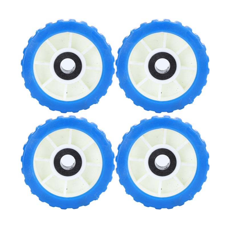 Trailer Wobble Roller: 1 Set Ribbed EVA Scratch Resistant - Universal Fit Sturdy Construction Marine Trailer Roller for Boat Yacht Marine Trailer Loading Replacement - Image 4