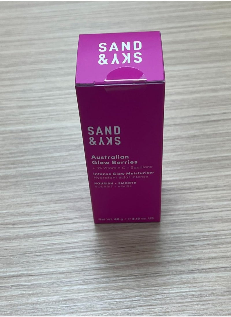 Sand & Sky Sand & Sky Australian Glow Berries Intense Glow Moisturizer - Brightening Vitamin C Face Cream | For Skin Hydration, Collagen Boost, Wrinkle Reduction | With Kakadu Plum and Vegan Squaline  - Image 3