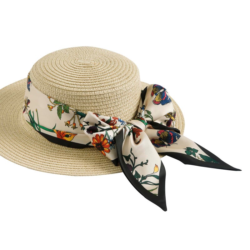 CHUNG Head Scarf Printed Hair Neck Scarves For Women Purse HandBag Silky Satin Long Thin Fashion Neck Tie 57 * 5.5",Flower-76 - Image 2