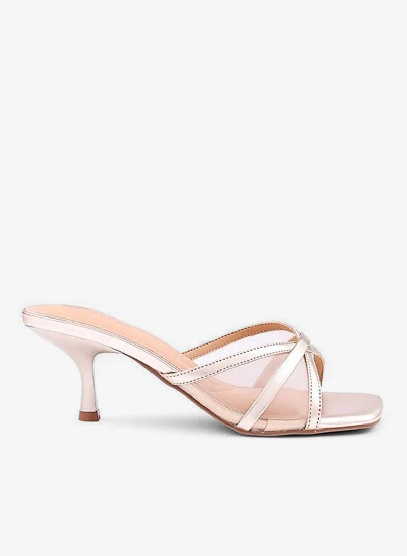 كابلي صنادل نسائية أنيقة بكعب