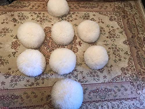 SIBERHAT سِبِرْهَات غطاء رأس قوقازي أبيض مصنوع يدويًا، بحجم قابل للتعديل - Image 4