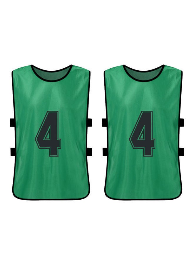Y&D Sports Pinnies Numbered Practice Vest Pennies For Soccer Basketball Jersey Bibs,Set Of 12 Youth Adults Team  - Image 3