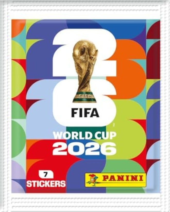 بانيني مجموعة ملصقات كأس العالم 2026 من فيفا ×50 حزمة - Image 4