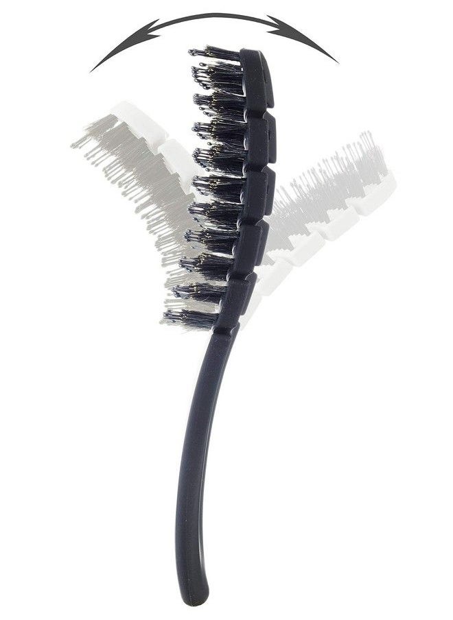 THE FLEX BRUSH Petite Boar/Nylon Mix (Black)  - Image 4