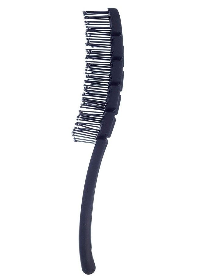 THE FLEX BRUSH Petite Boar/Nylon Mix (Black)  - Image 3