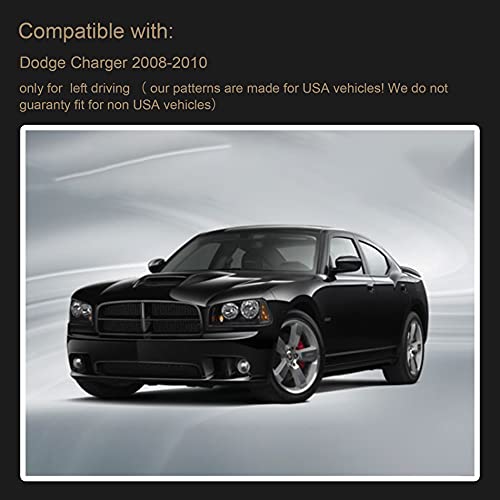 SPEEDWOW Dashboard Dash Board Cover Mat Carpet Compatible with Dodge Charger 2008-2010 - Image 5