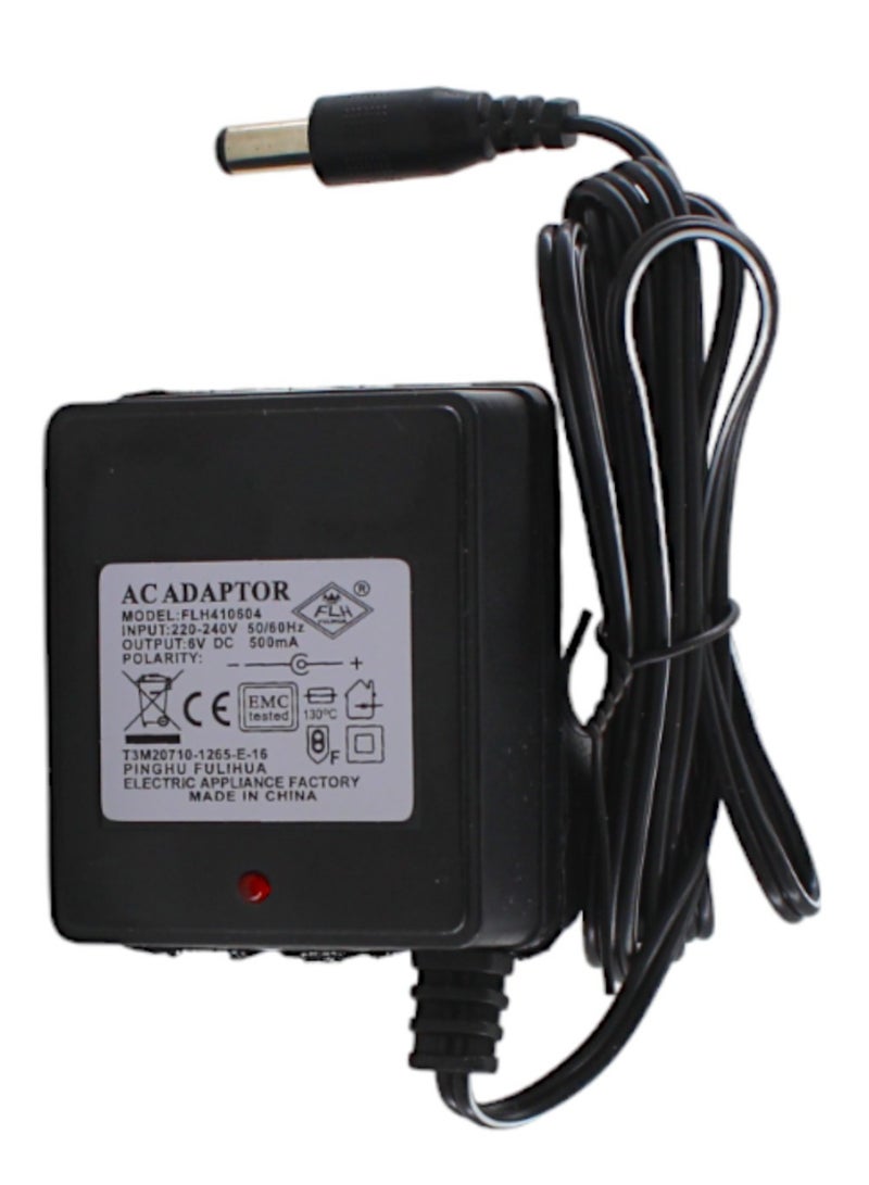 صندوق العاب شاحن سيارة كهربائية 6 فولت 3 دبوس محول لركوب مناسب على السيارة الكهربائية - Image 1