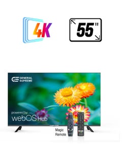 GENERAL SUPREME General Supreme 55 inch, Ultra HD (4K-UHD), Smart TV, WebOS, Magic Remote  - Image 1