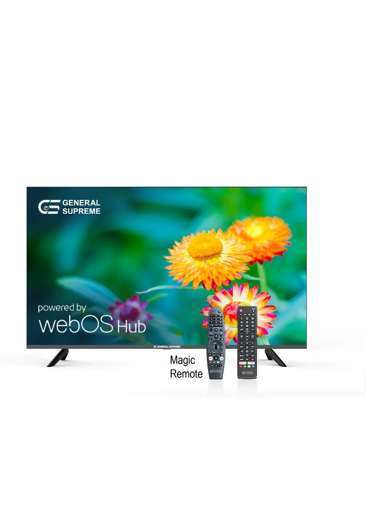 جنرال سوبريم شاشة 55 بوصه، فائقة الدقة (4K-UHD)، سمارت، نظام ويب او اس، ريموت ذكي - pzsku/Z287CC491FE76D515434FZ/45/_/1739865957/e51ddbcc-b624-480f-a200-43d1d397cb0b