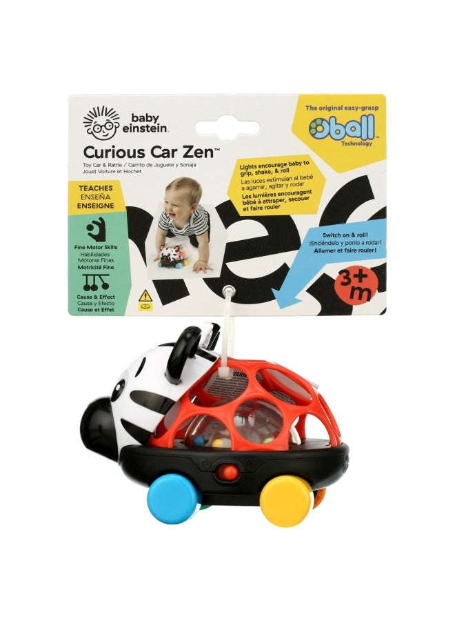 Baby Einstein Baby Einstein Curious Car Zen Oball Toy Car & Rattle - Image 1