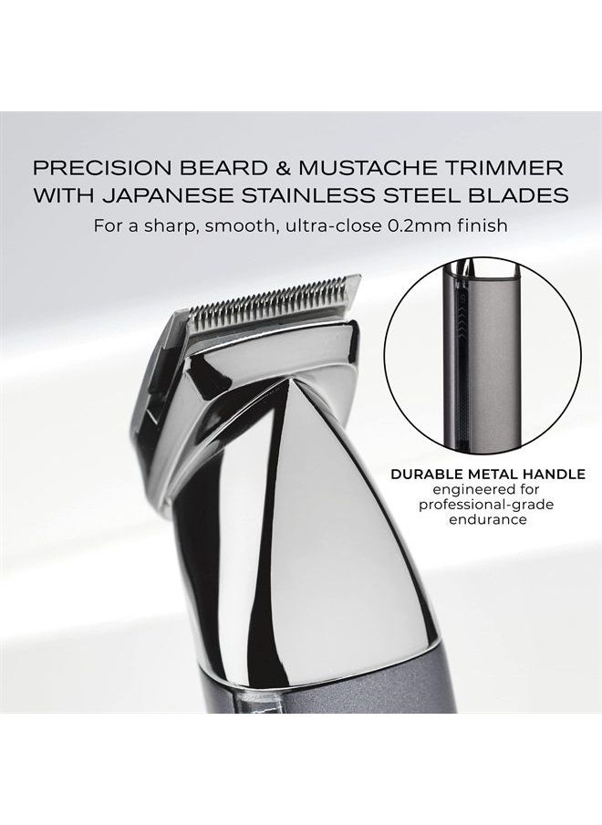 CONAIR MAN Ultimate Trim Precision All-in-One Beard Trimmer for Men, for Body, Face, Ear and Nose Hair Trimmer, 18 piece Men's Grooming Kit, Cordless/Rechargeable  - Image 2
