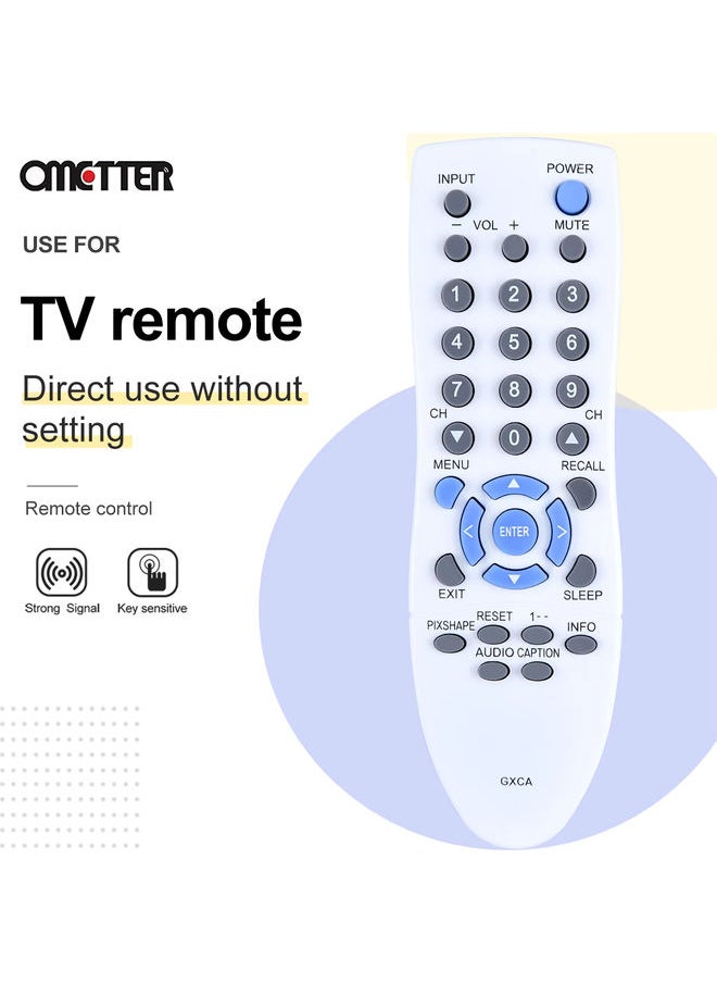 OMETTER - New GXCA Remote Control for Sanyo TV DP15647 DP15657 DP19647 DP32746M HT27547 HT30547 - Image 1