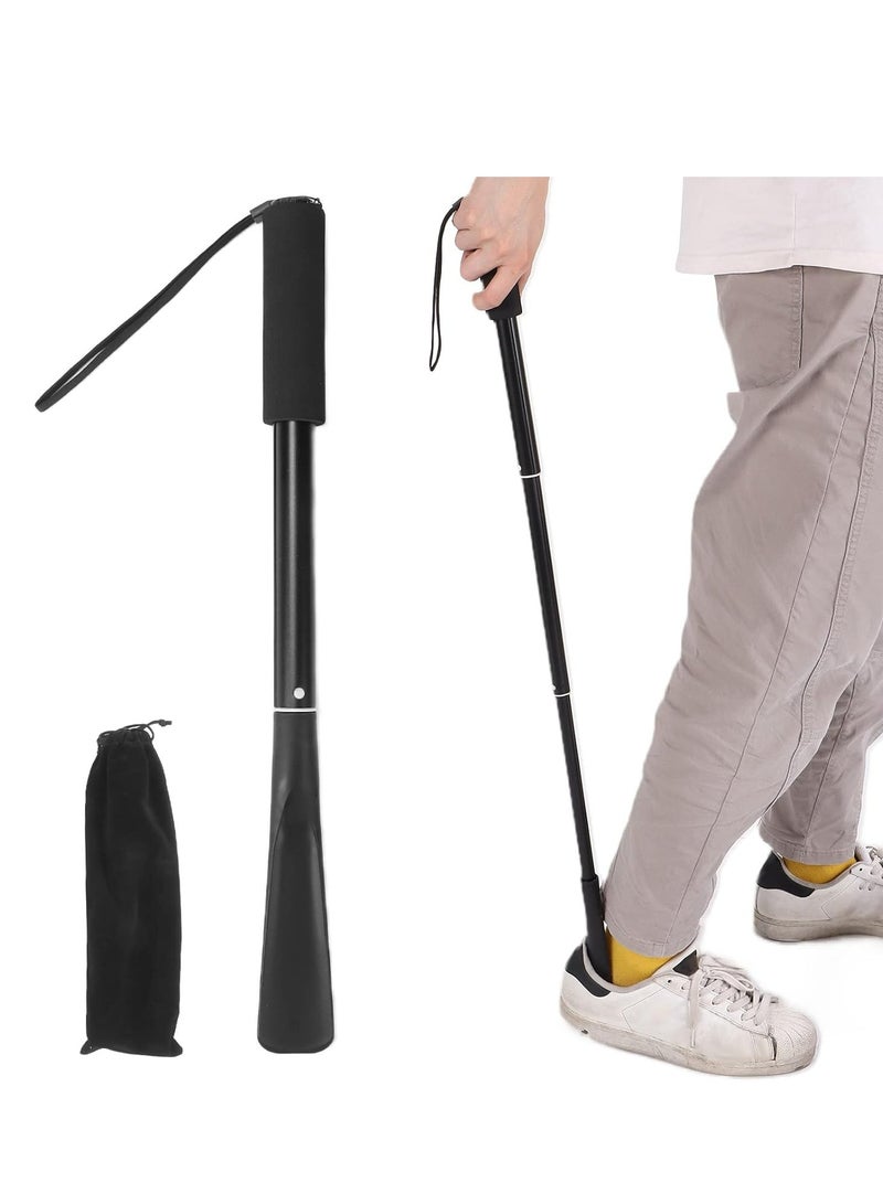 أوزيغالور مفتاح الحذاء المقلوب للمسنين، مفتاح الحذاء بطول متغير ومحمول للرجال والنساء - Image 1