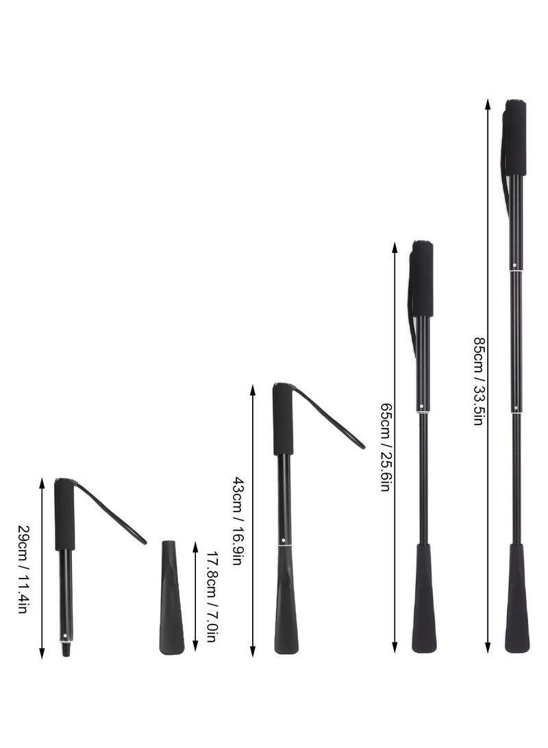 أوزيغالور مفتاح الحذاء المقلوب للمسنين، مفتاح الحذاء بطول متغير ومحمول للرجال والنساء - Image 3