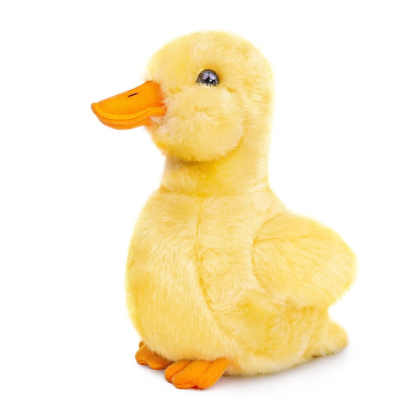 ZHONGXIN MADE Yellow Little Duck Plush 55inch Simulation Duck Stuffed Animal Little Baby Duck Doll Plush Toys as Gift for Your Kids - Image 2