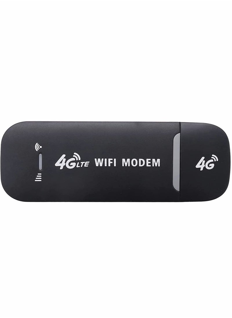 Y&D Portable USB Wifi Dongle, 4G Modem WiFi Router Dongle 150Mbps with SIM Card Slot Car Hotspot Pocket Mobile  - Image 1