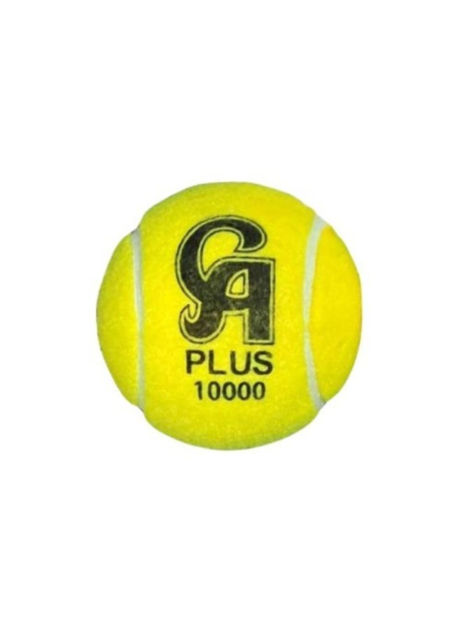 CA Plus 10000 Cricket Tennis Balls - Pack of 3 for Tape-Ball Cricket, Practice & Casual Play - Image 2