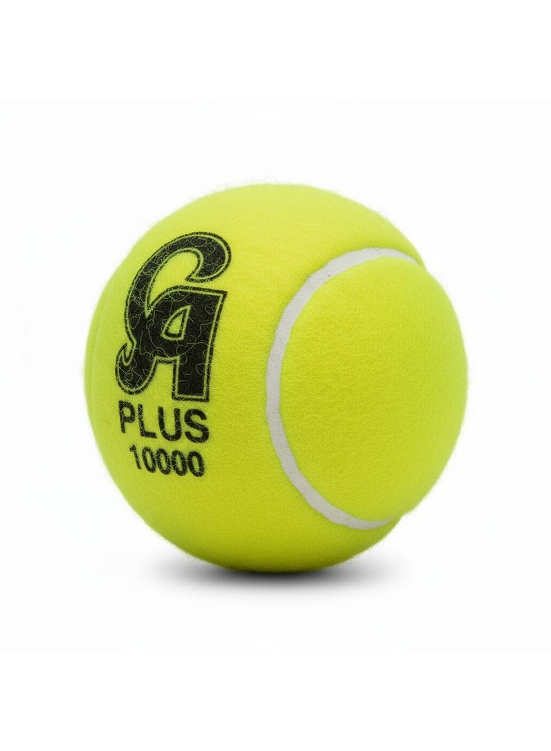 CA Plus 10000 Cricket Tennis Balls - Pack of 3 for Tape-Ball Cricket, Practice & Casual Play - Image 3