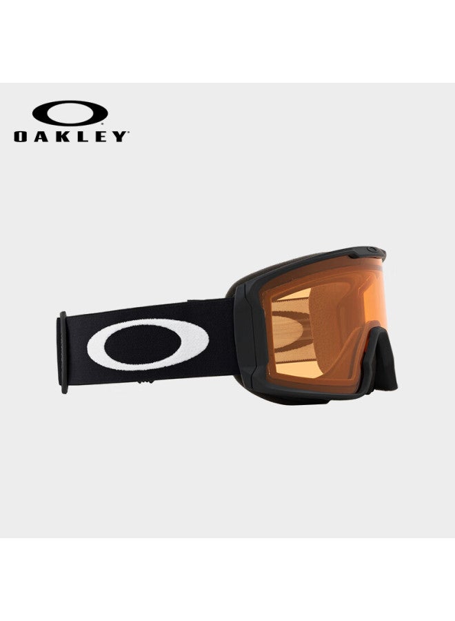 OAKLEY Oakley Ski Goggles, Spectrum Smart Lenses, Outdoor Double-layer Anti-fog Wide-view Cylindrical Snow Goggles, Protective Eyewear, 0oo7070-57 - Image 3