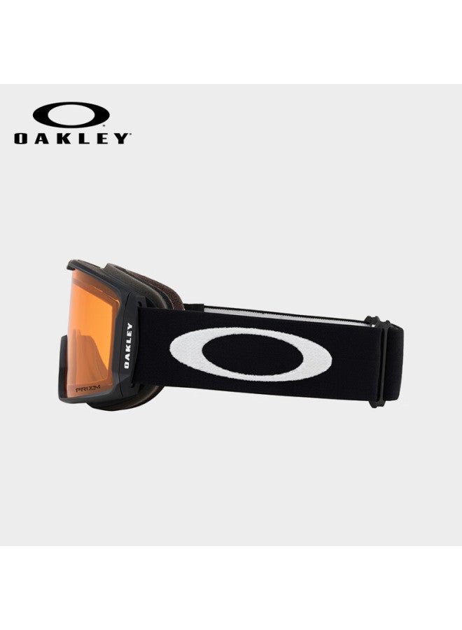 OAKLEY Oakley Ski Goggles, Spectrum Smart Lenses, Outdoor Double-layer Anti-fog Wide-view Cylindrical Snow Goggles, Protective Eyewear, 0oo7070-57 - Image 2