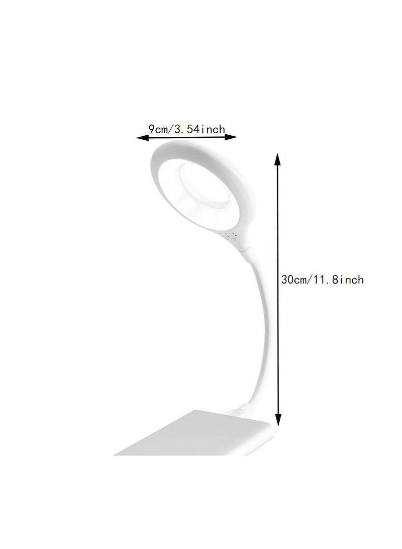 Brighten Up Your Desk with this Portable USB LED Desk Lamp - Perfect for Reading and Computer Work!  - Image 4