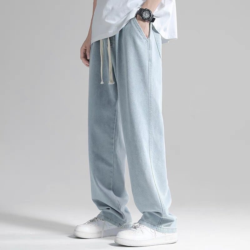 Unisex Casual Daily Denim Jeans - Image 3