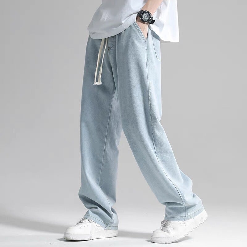 Unisex Casual Daily Denim Jeans - Image 1