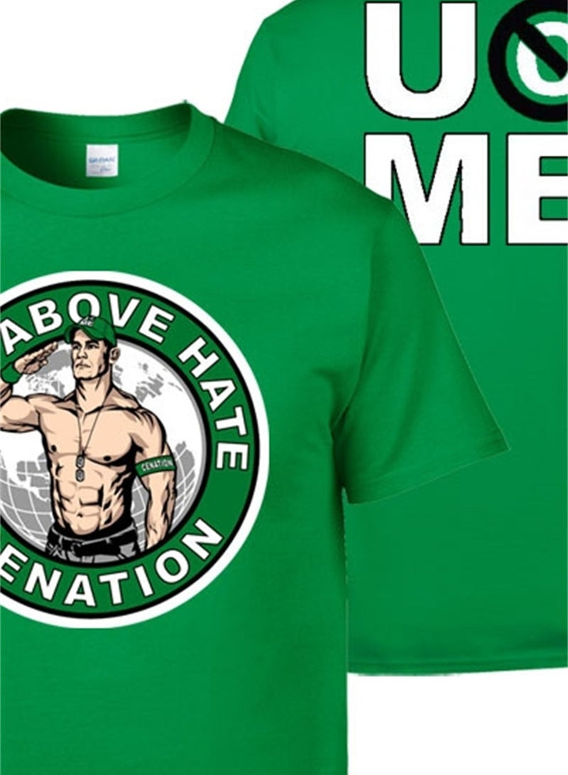 Men's T-Shirt 3D Printed Wrestler T-Shirt Double Sided Printed Short Sleeve Top - Image 4