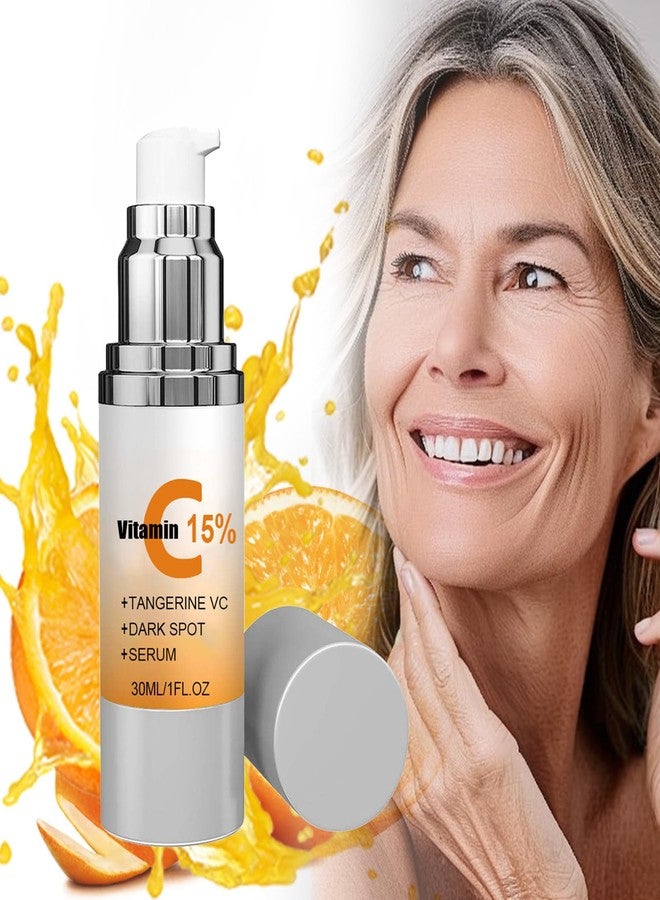 CHANGARLOAD Super Vitamin C Serum for Women Over 70 Vitamin C Face Serum for Skin Care, Hyaluronic Acid for Face Dark Spot Remover, Anti Aging, Lifts and Firms, Fights Wrinkles 1fl. oz. - Image 1
